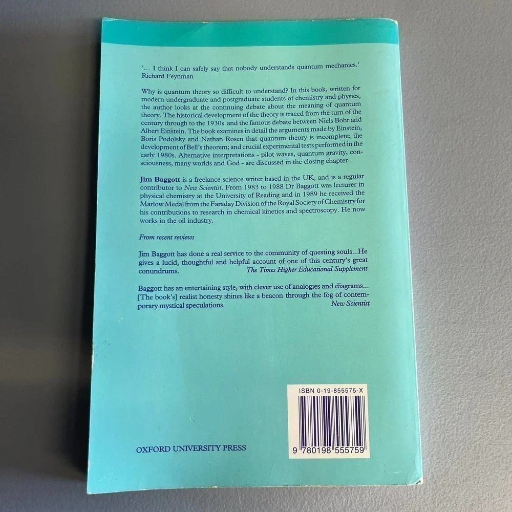 The Meaning of Quantum Theory by Jim Baggott 1992